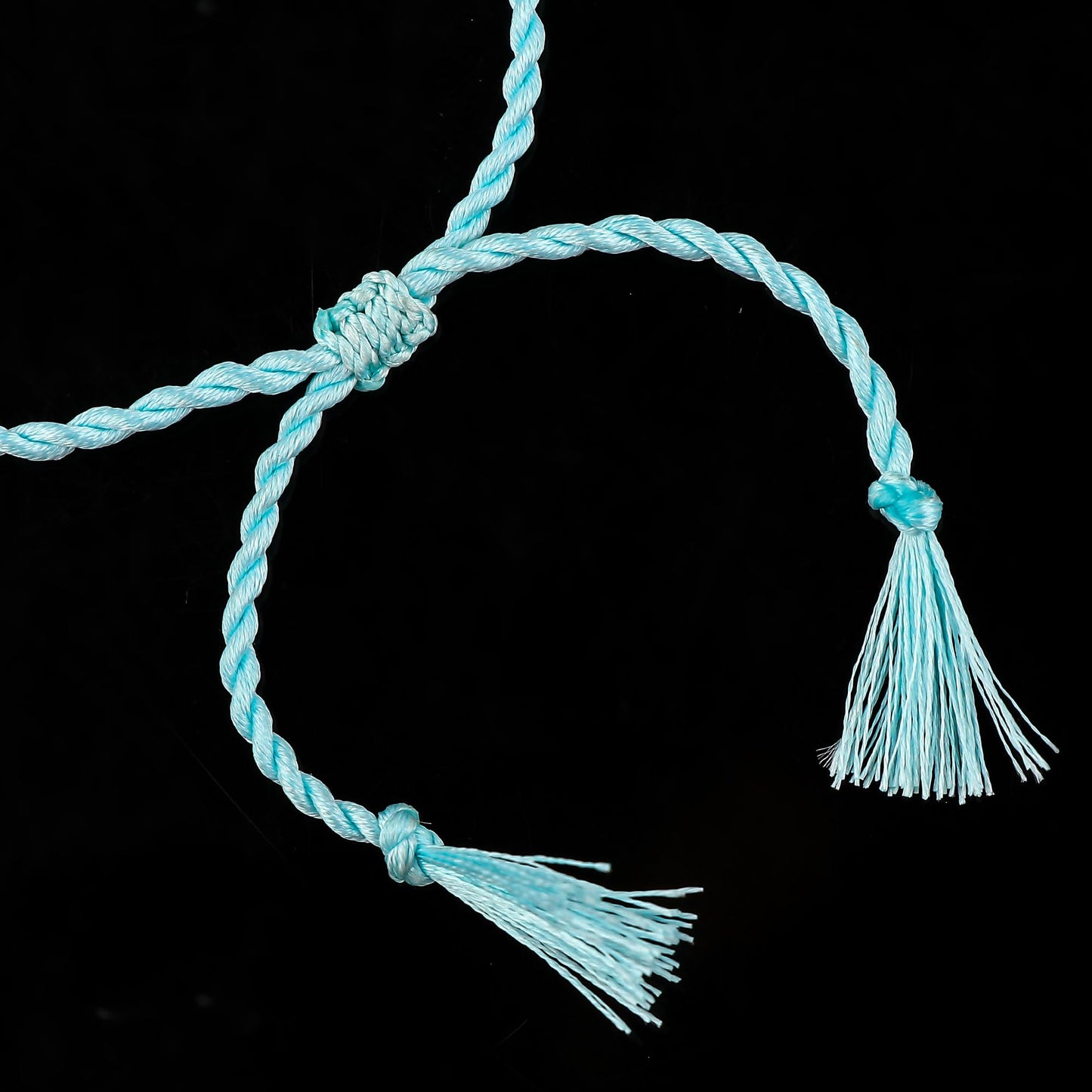GEMSYMPHONY Amazonite Gemstone Chips Rope Bracelet – Adjustable Handmade Crystal Chip Bead Bracelet for Women & Men, Natural Stone Healing Jewelry, Boho Style, Unisex Spiritual Gift (Amazonite)