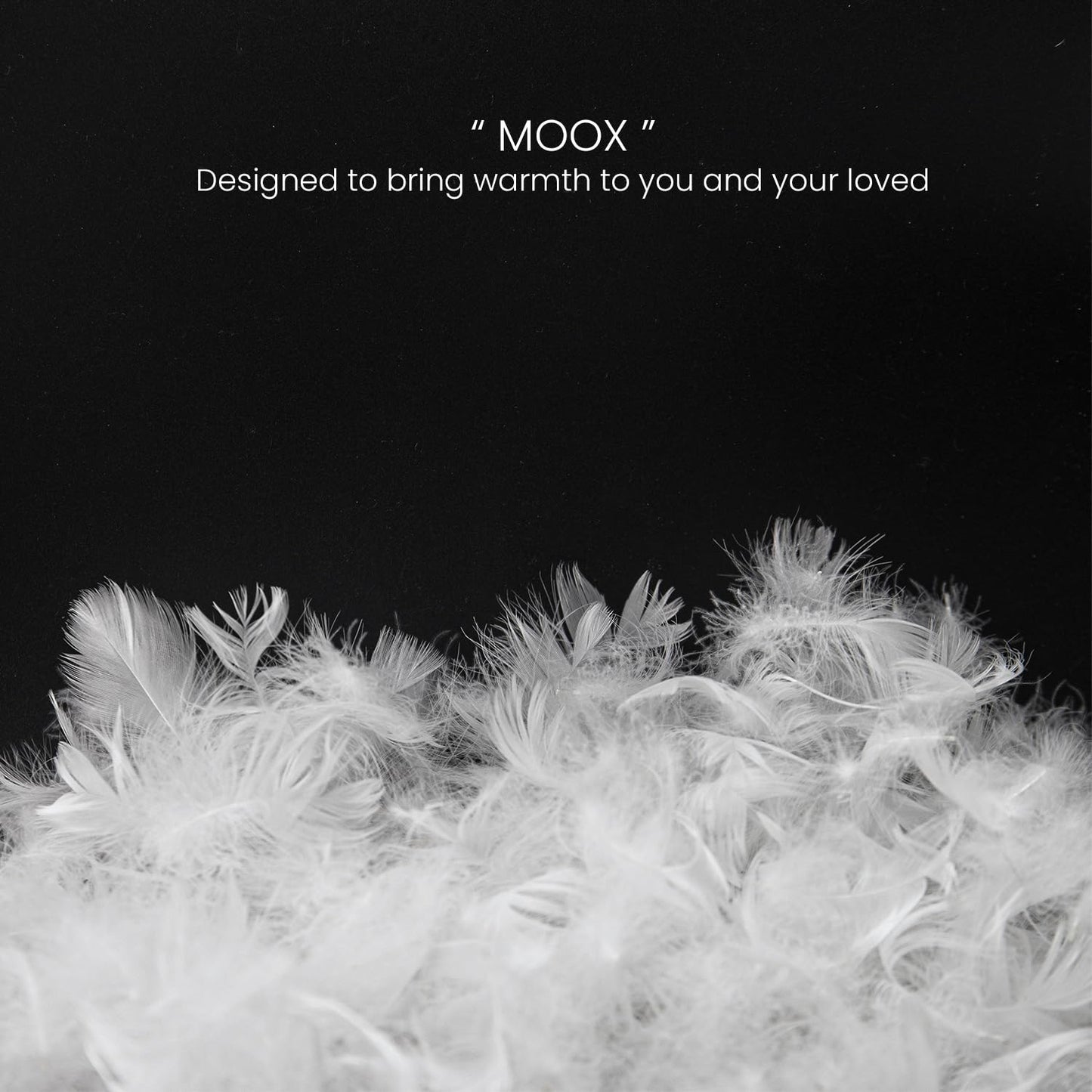 MOOX Down Feathers Pillow Stuffing Filling for DIY Projects Premium Natural 5/95 Goose Feather Down Soft Fluffy Perfect for Pillow Cushions Bedding Pillow Couch Dog Bed Upholstery Crafts (1.0, Pounds)