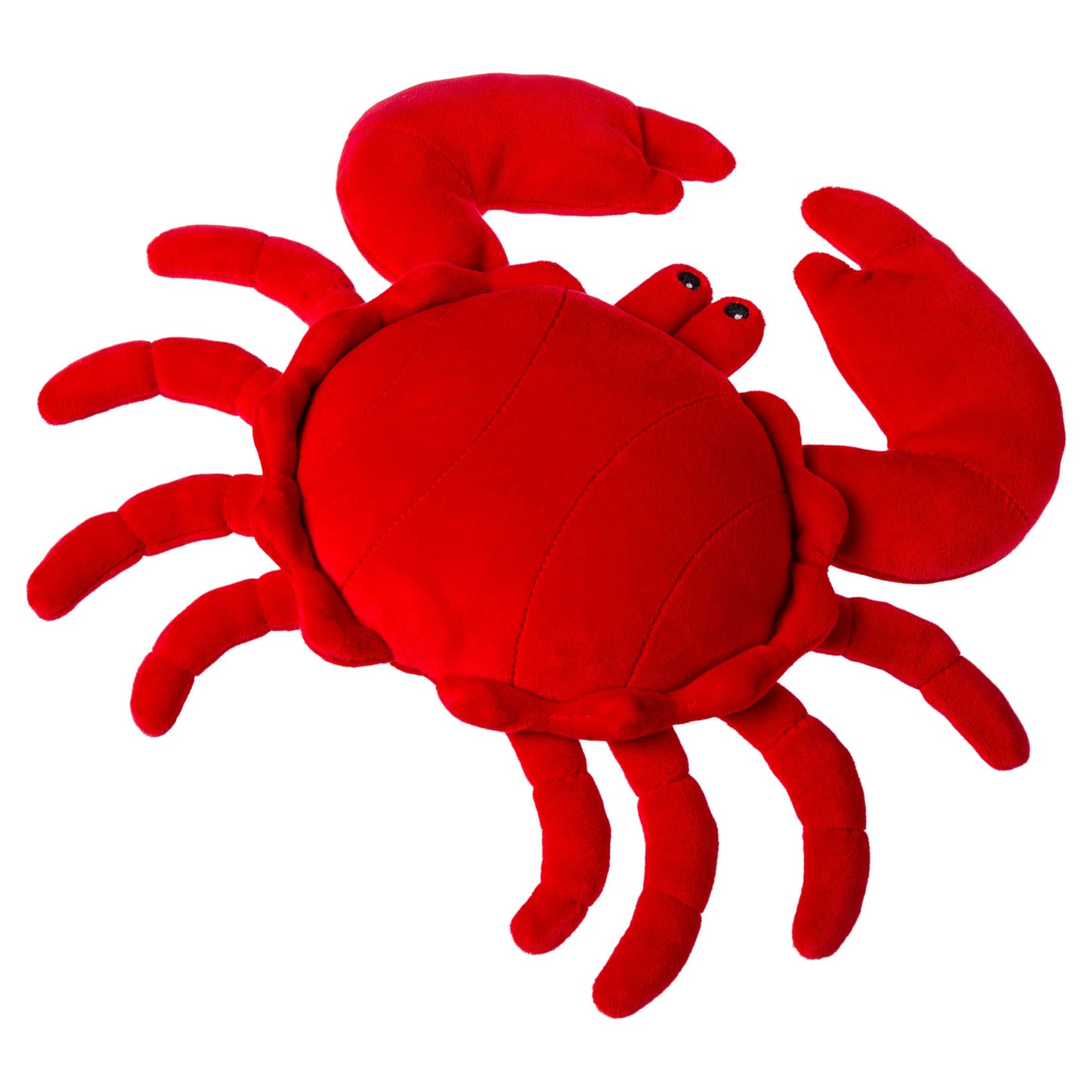Mary Meyer Stuffed Animal Smootheez Pillow-Soft Toy, 8-Inches, Red Crab