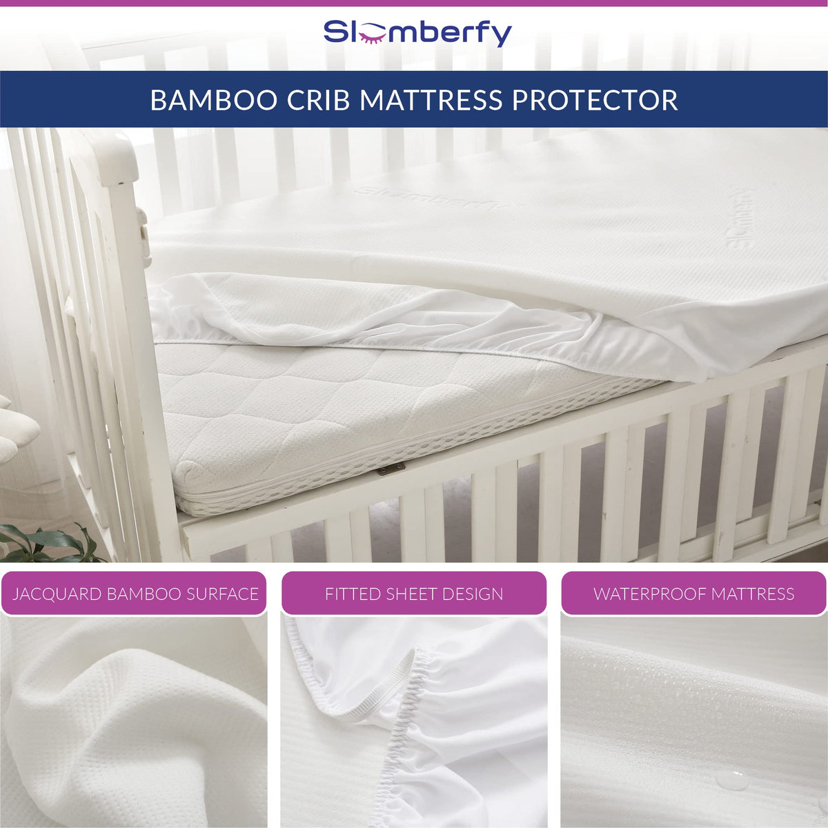 Waterproof Crib Mattress Protector