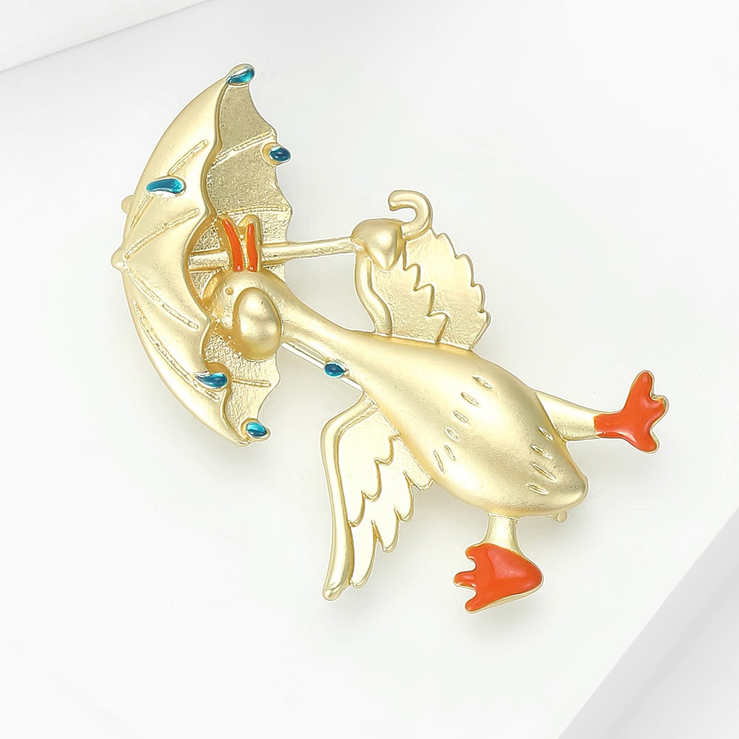 Duck Brooch for Women Cute Duck Pin Birthdays and Holidays for Family Friends