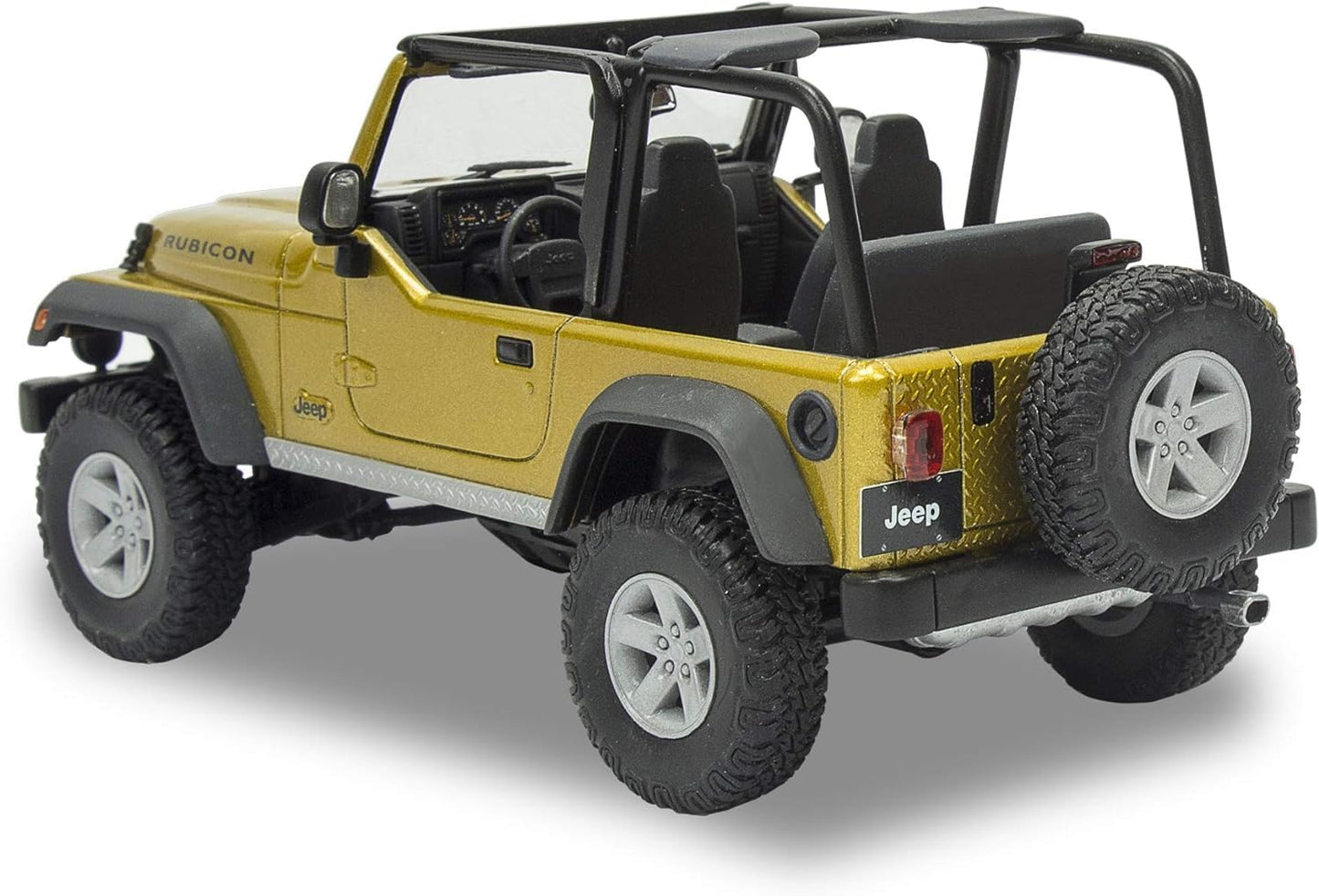 Revell 85-4501 Jeep Wrangler Rubicon Model Car Kit 1:25 Scale 92-Piece Skill Level 4 Plastic Model Building Kit
