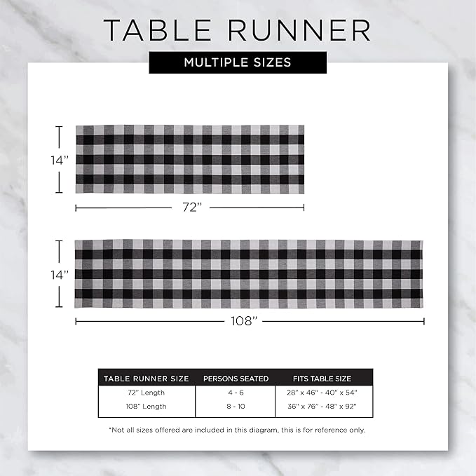 DII Jute Burlap Collection Kitchen Tabletop, Table Runner, 14x108, Ruffle Trim Natural