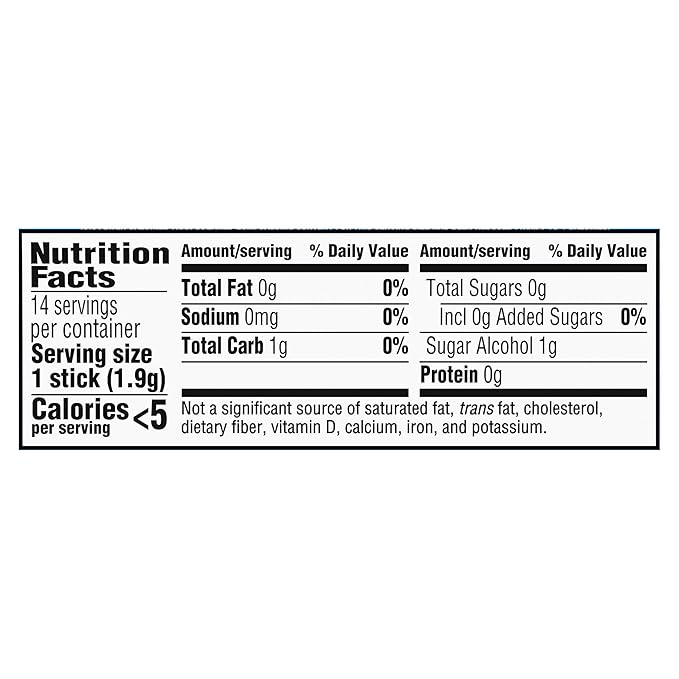 Trident Mint Bliss Sugar-Free Chewing Gum, 12 Packs of 14 Pieces (168 Total Pieces)