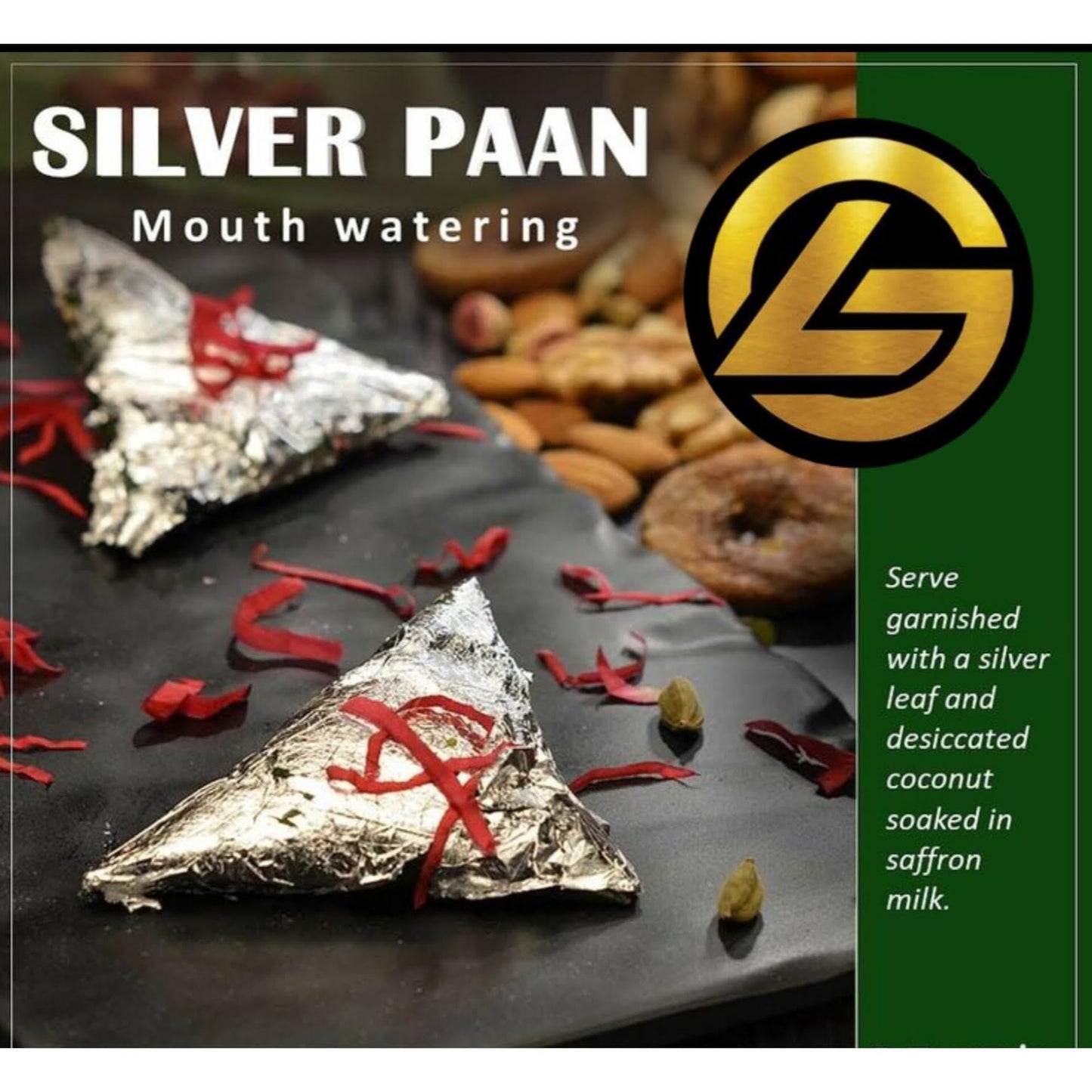 Pure Silver Leaf Foil Sheets 50pcs – 99.9% Real Silver Varakh 3×5 Inch for Art, Crafts, Food Decor, Nail art, and Home Décor