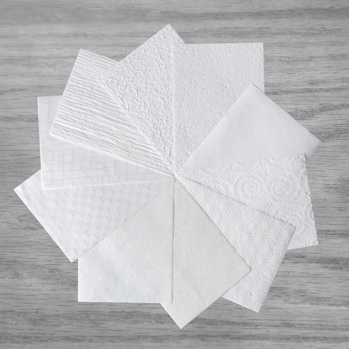 Textured Craft Paper Sheets, A4 Specialty Papers for Card Making, Mixed Media, Junk Journal, Collage Work, Lampshade Project, DIY Decorative Materials (10 Styles)