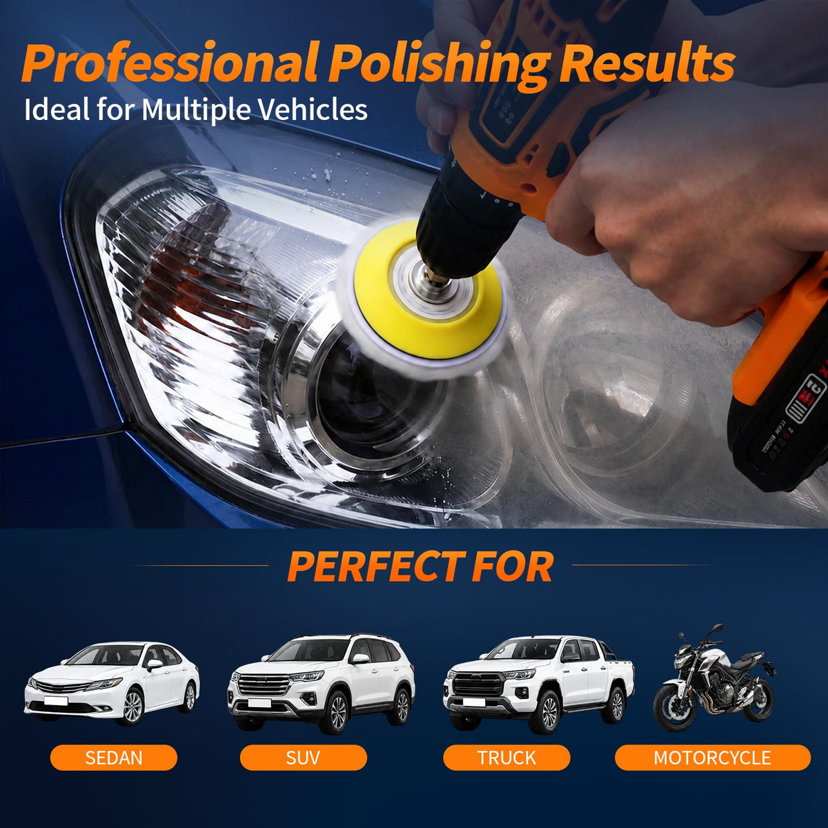 32PCS Headlight Restoration Kit