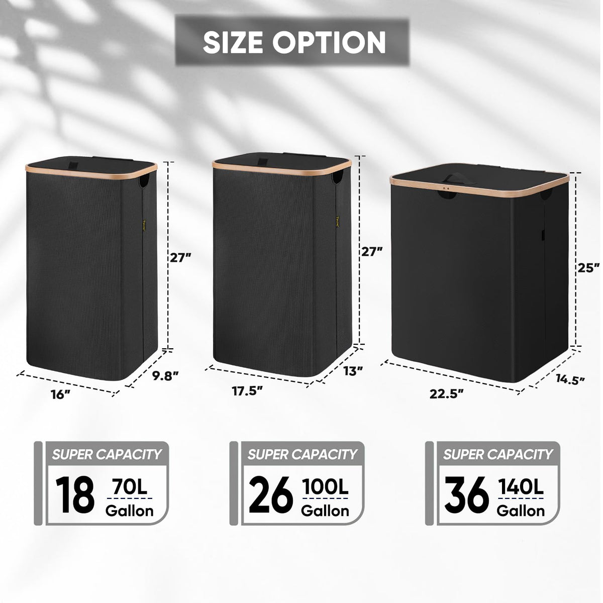 Laundry Hamper with Lid