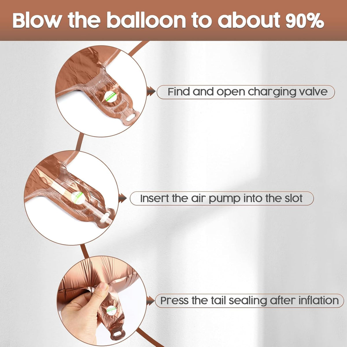 2026 Balloon - Coffee Brown Birthday Number Balloons, 40 Inch Large Foil Balloons for Men Women Boys Girls Coffee Brown Themed Birthday Decorations，Number 2026 Balloon