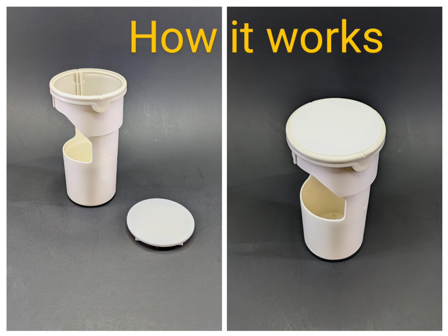 Grow Cubes for Hydroponic System/Compatible with Gardyn (10 Grow Cubes / 10 White caps)
