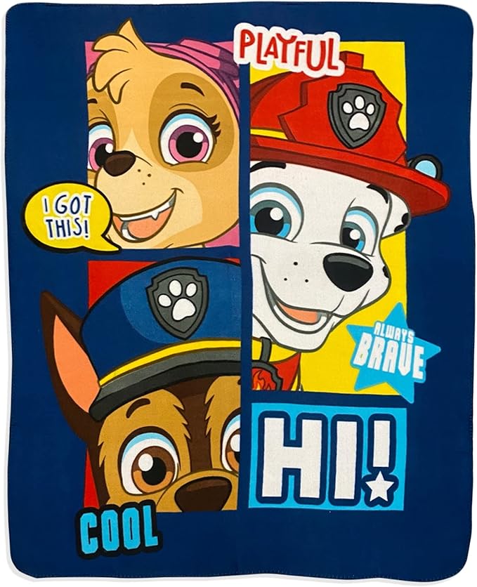 Paw Patrol Throw Blanket (Ruff Rescue, One Size)