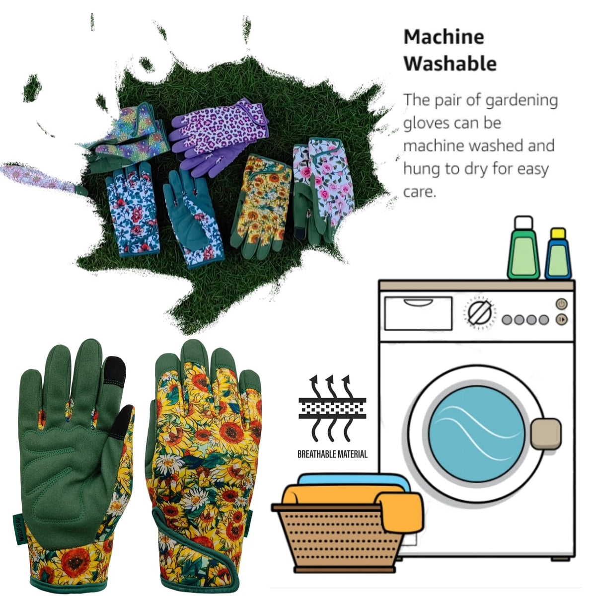 Leather Gardening Glove