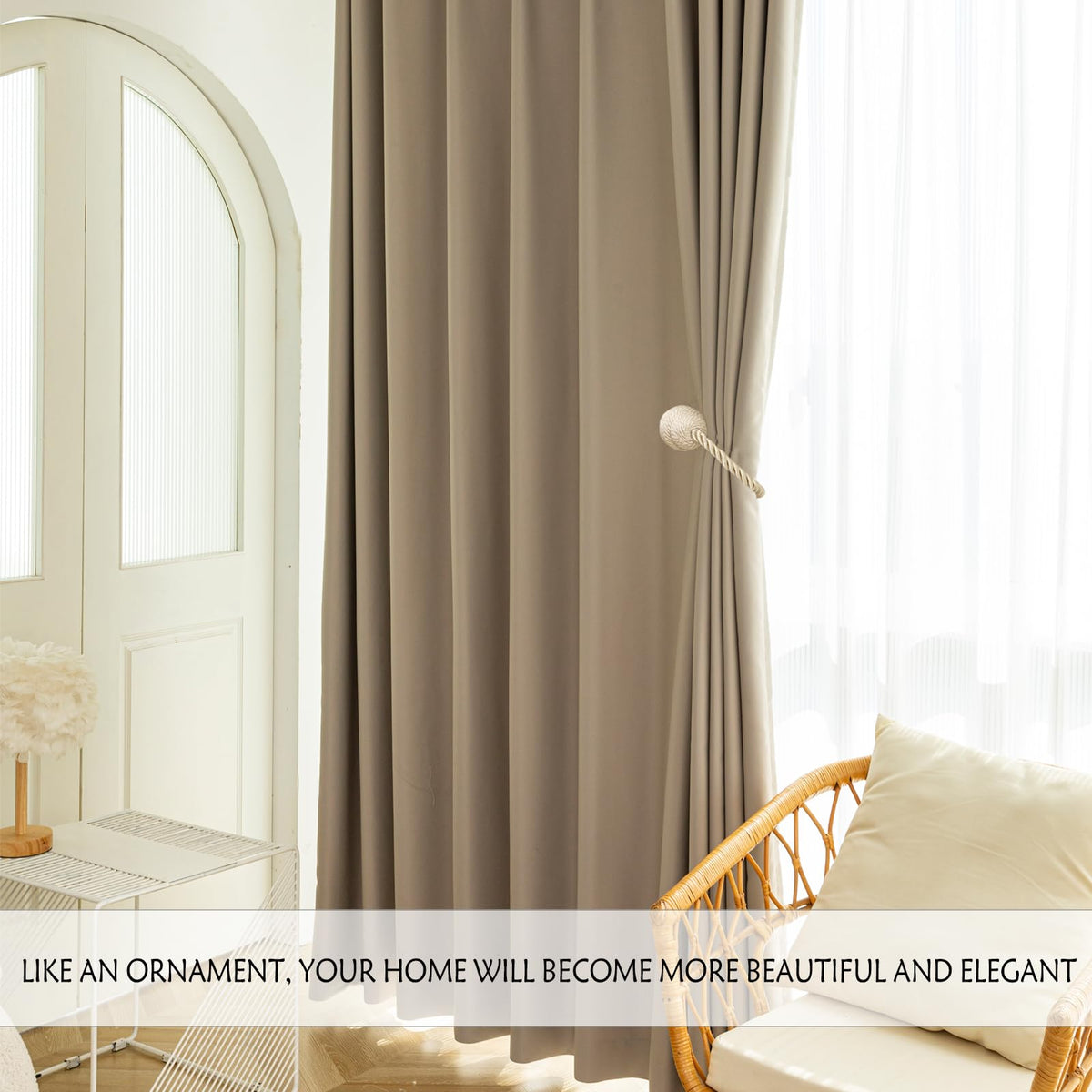 Magnetic Curtain Tiebacks