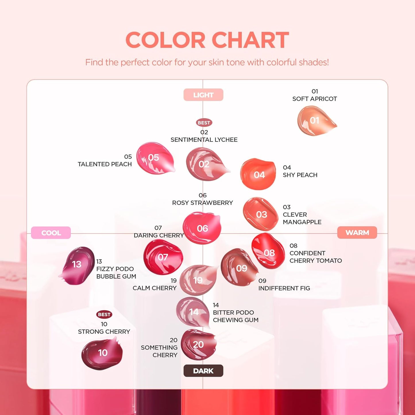 lilybyred Bloody Liar Coating Tint | Korean Glossy Lip Stain, Vivid & Juicy Color, Syrupy Shine, Moisturizing, Long-Lasting & Smudge-Proof, Non-Sticky, Lightweight, 0.14 oz. (19 Calm Cherry)