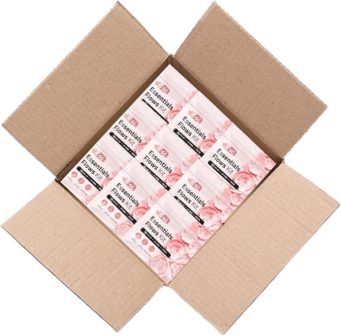 pH Advantage Essential Flows Period Kit - 3 Pantyliners, 2 Maxi Pads & Feminine Wipe | Hygiene Essentials for School, First Period