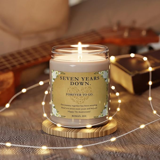 Gift for Couples Anniversary, Candle for Boyfriend Girlfriend, Best Gifts for Couples, Birthday Anniversary Romantic Day Gifts for Her Him, Housewarming Gifts for Women Men, Style 14