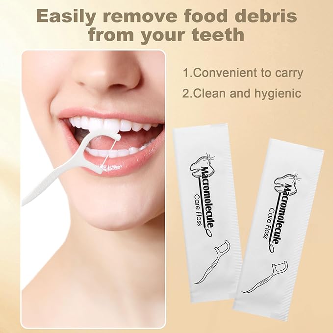 Disposable Toothbrushes, Toothbrush and Toothpaste, Toothbrush and Toothpaste Travel, Comes with Floss Picks, Individually Packaged, 2 Colors, Suitable for Hotel, Home, Camping, Travel (PACK-100)