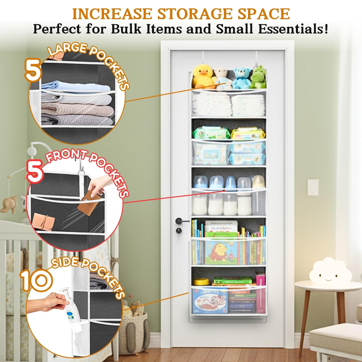 5Tiers Over Door Organizer