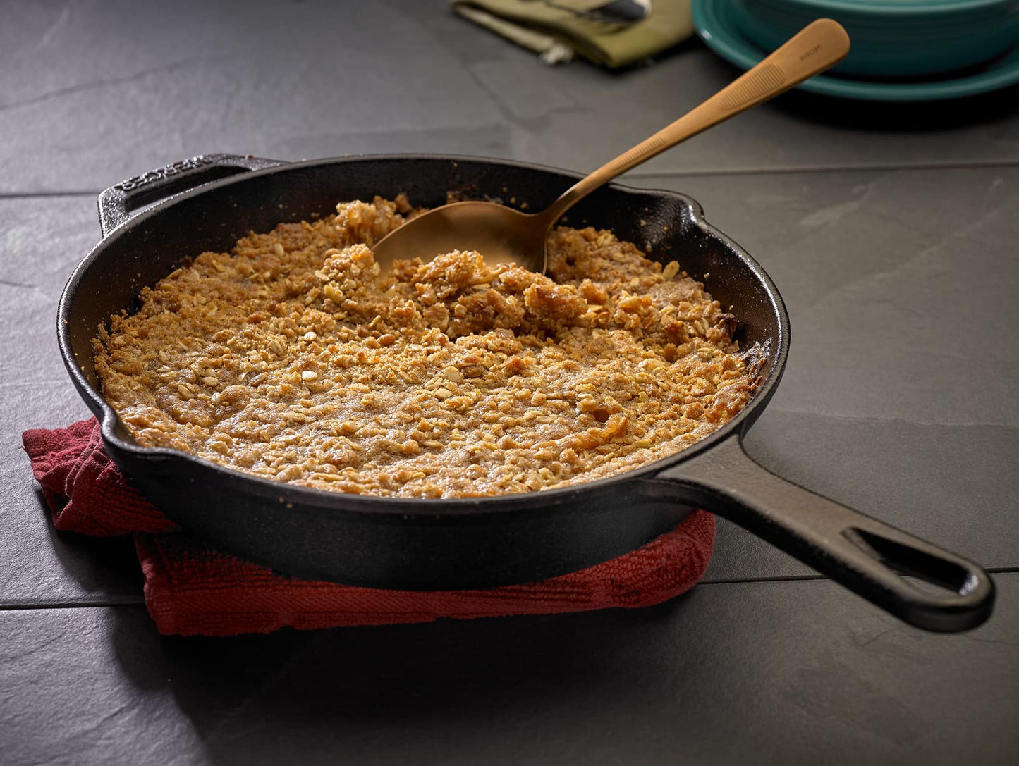 Mercer Culinary Pre-Seasoned Cast Iron Skillet, 10.25-Inch