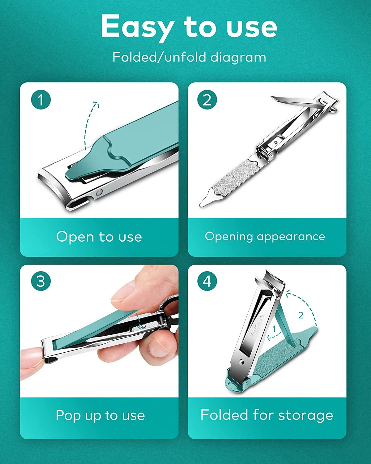 MR.GREEN Nail Clippers and Tweezers