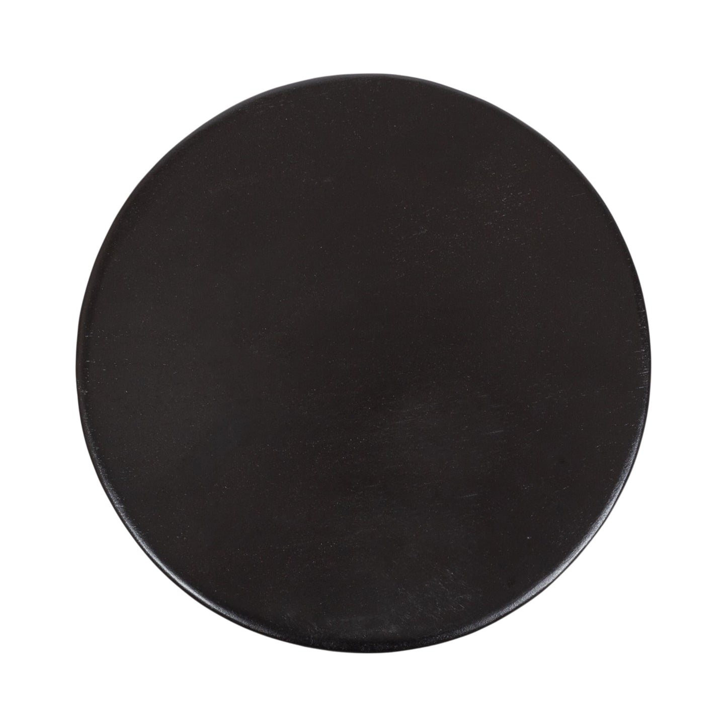 Kate and Laurel Solbrett Transitional Sophisticated Round Drink Table; 10 x 10 x 22; Natural Wood; Sculptural Bedroom Nightstand with Unique Pedestal Table Design for Use as Indoor Plant Stand