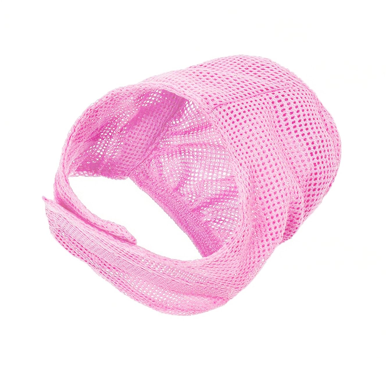 Vwvk 6 Pcs Cat Bathing Grooming Set - Adjustable Mesh Bathing Bag, Nail Clipper, Mesh Muzzle, Massage Brush, Tick Remover Tool & Nail File (Pink)