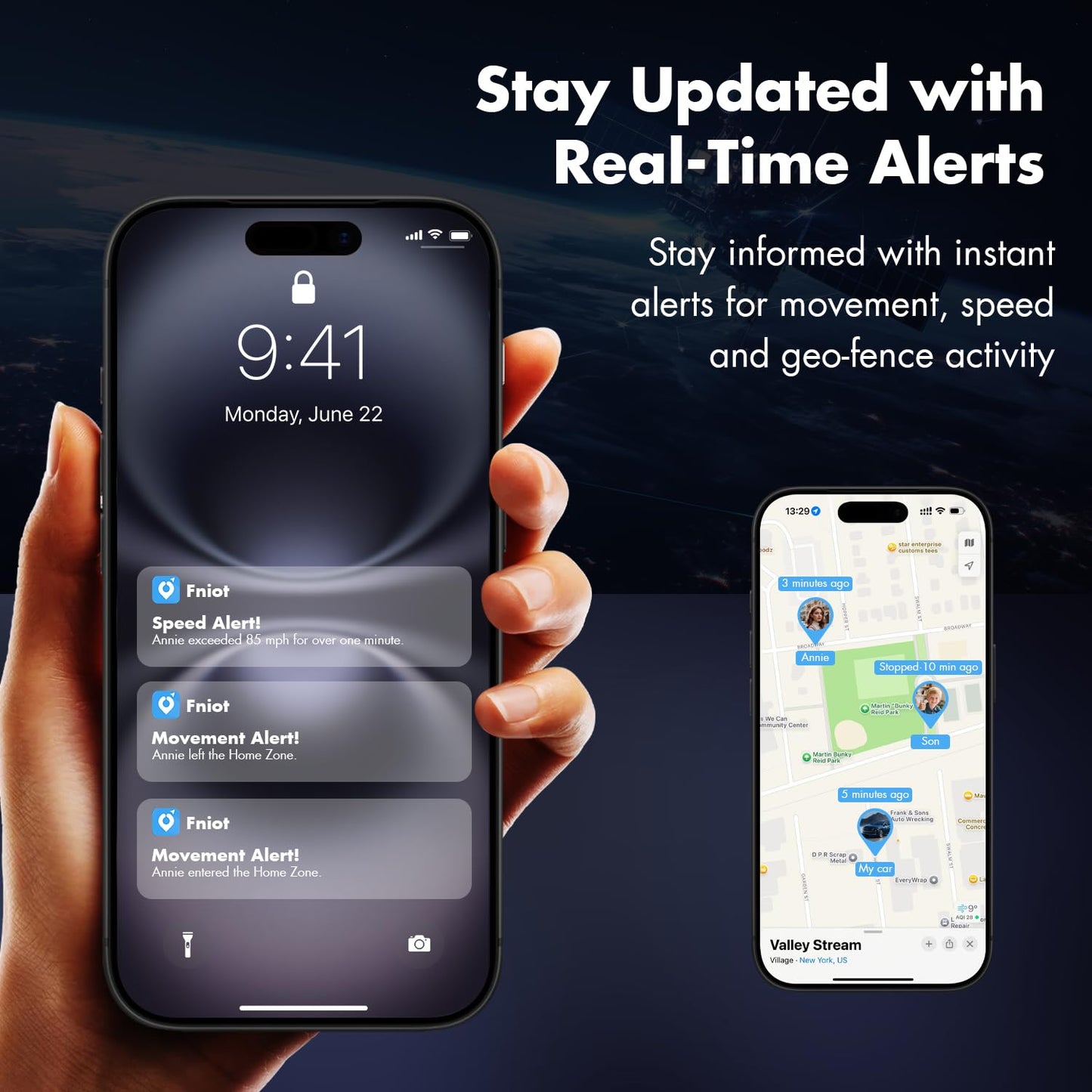 FASGAIN GPS Tracker for Vehicles, Assets Car Tracker Device with App, Up to 7 Months Batter, Magnetic Waterproof Tracking Device, Worldwide Coverage – iOS, Android (Subscription Required)(8000Mah)
