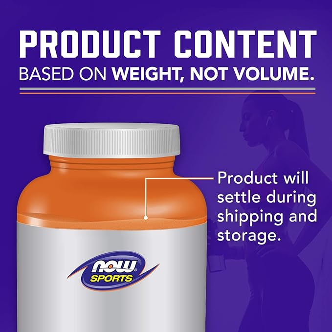 NOW Foods Sports Nutrition, HMB (β-Hydroxy β-Methylbutyrate)Powder, Sports Recovery*, 90 Grams