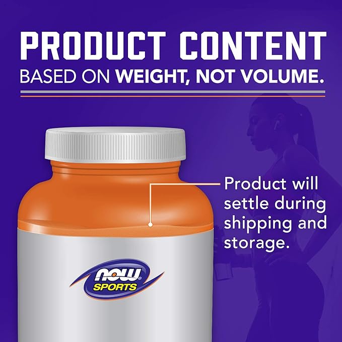 NOW Foods Sports Nutrition, HMB (β-Hydroxy β-Methylbutyrate)Powder, Sports Recovery*, 90 Grams