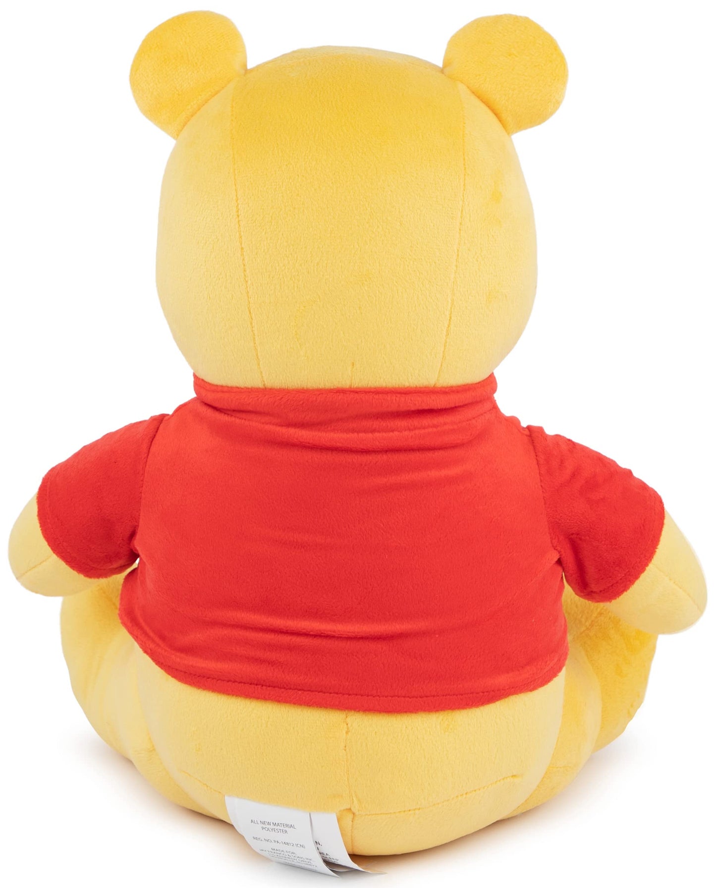 Jay Franco Disney Winnie The Pooh Pillow Buddy - Super Soft Polyester Microfiber, 16 inches (Official Disney Product)