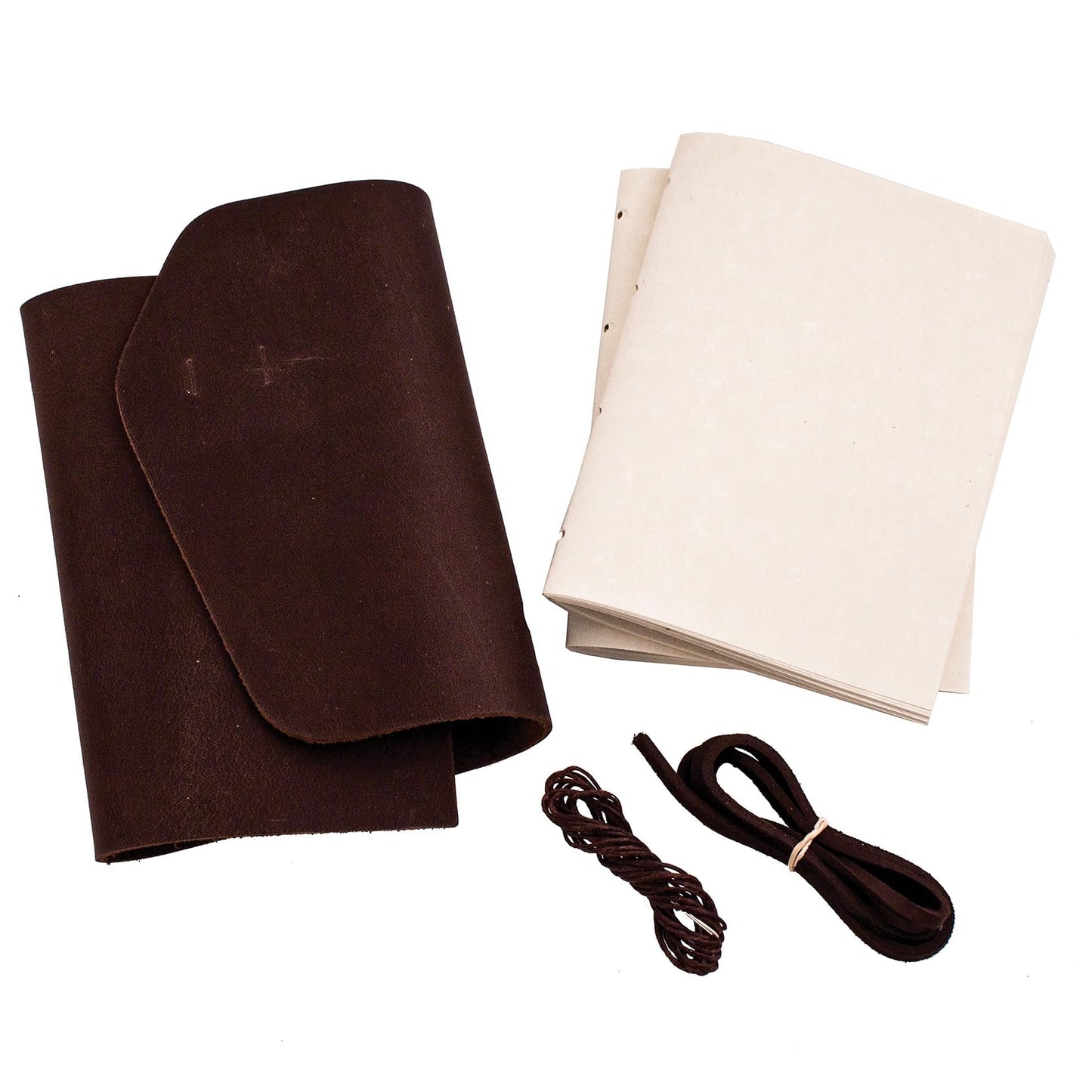 Realeather C4182-02 Journal Leathercraft Kit, 4.5" x 6", Brown, 1-Kit
