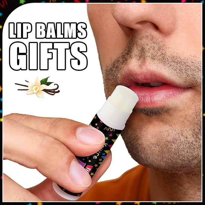 30 Pack Christmas Employee Appreciation Gifts Bulk Lip Balms Teacher Staff Team Thank You Gifts You're the Balm Thanksgiving Christmas Appreciation Party Favors for Coworkers Women Men(Heart)