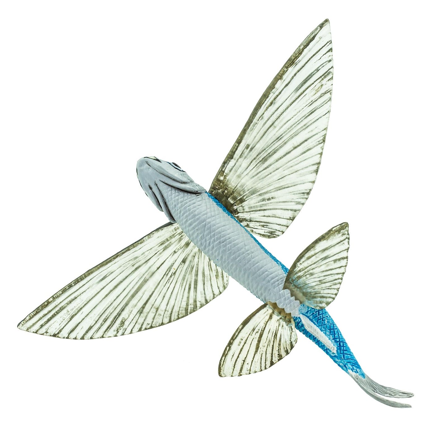 Safari Ltd. Flying Fish Figurine - Detailed 7" Plastic Model Figure - Fun Educational Play Toy for Boys, Girls & Kids Ages 18 Months+