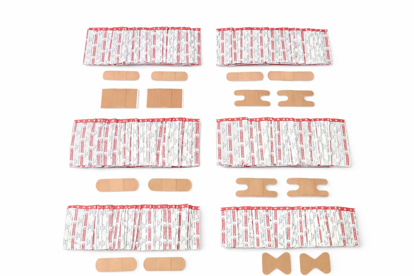 Rapid Care 821 Piece Class B Refill Kit - OSHA & ANSI Compliant - 3 & 4 Shelf First Aid Cabinet Refill - Home, Office, Industrial - Bandages, Medications, Trauma Supplies