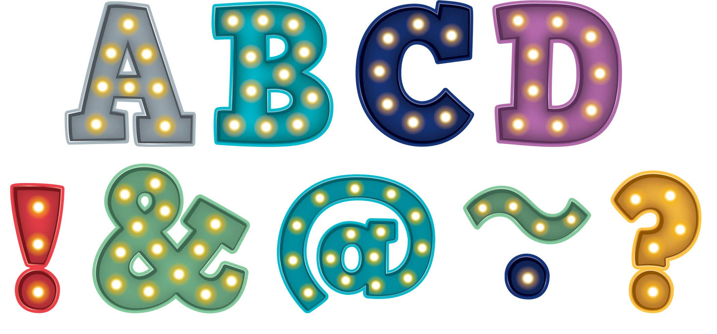 Marquee Bold Block 2" Magnetic Letters