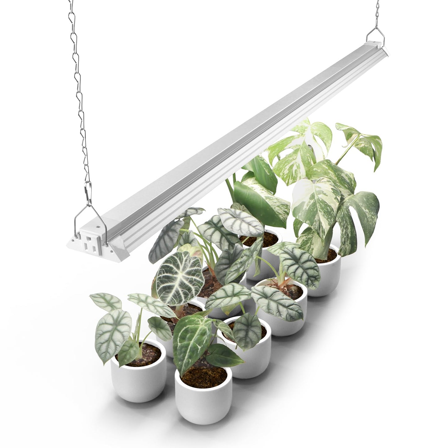 Barrina TX72 4FT Grow Light for Indoor Plants, 72W (500W Equivalent), High PPFD, 5000K Daylight Full Spectrum, Grow Lights for Seed Starting, Vegetable, Greenhouse with On/Off Switch, Linkable, 1 Pack