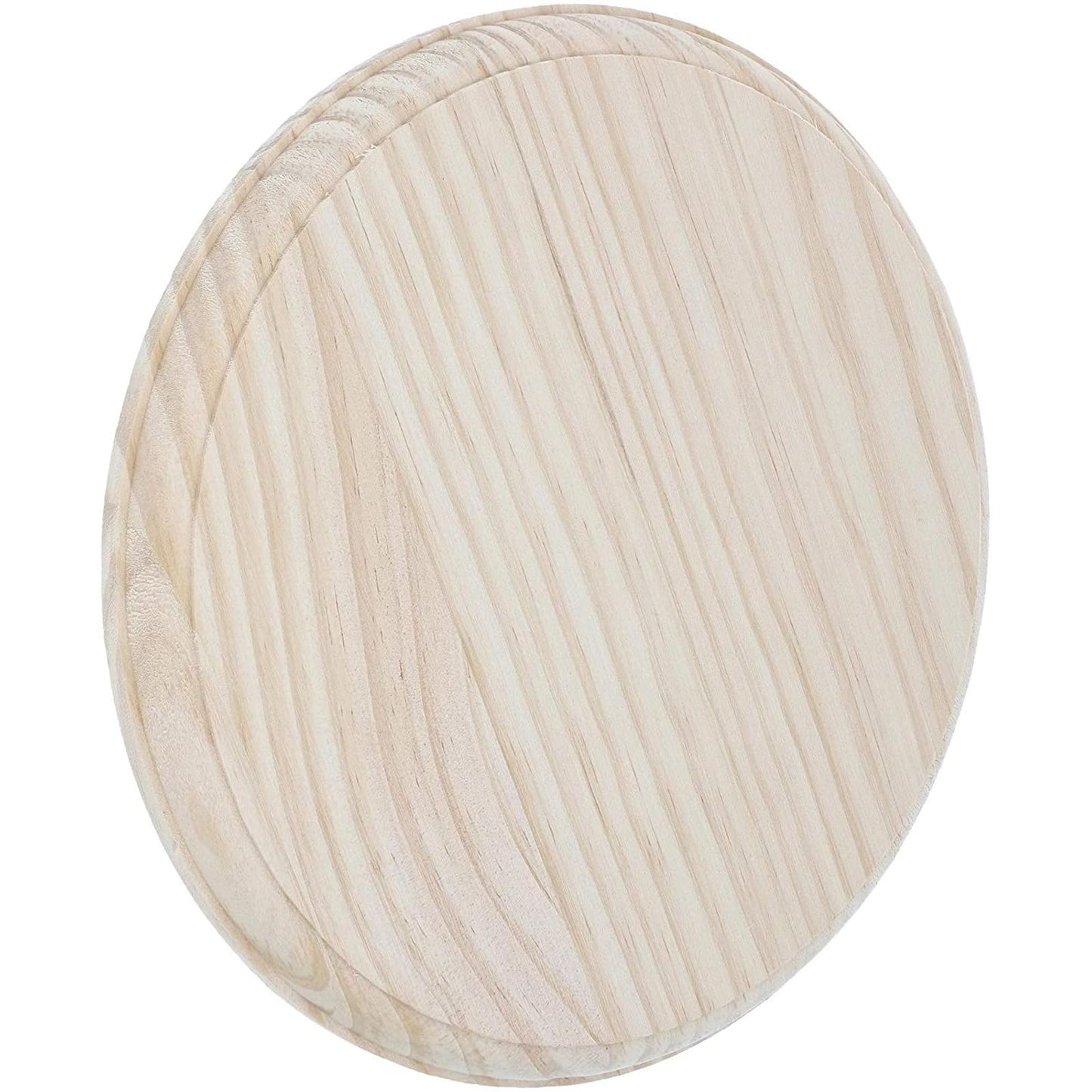 Bright Creations Unfinished Wood Bases - 8-Inch Edge-Glued Pine Rounds, 2-Pack - Smooth Surface for Painting & Decoupage - Wood Round Plaques & Wooden Discs for DIY Crafts