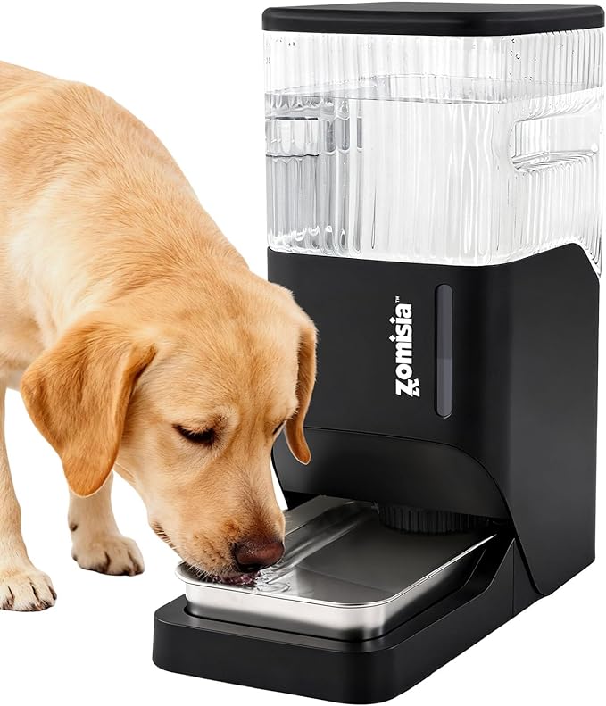 ZOMISIA 3 Gallon Automatic Dog Water Dispenser Gravity Extra Large Capacity