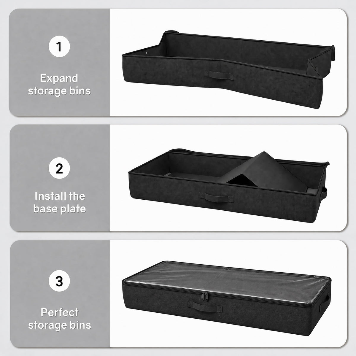 2 Pack Under Bed Storage Containers (2 Count)