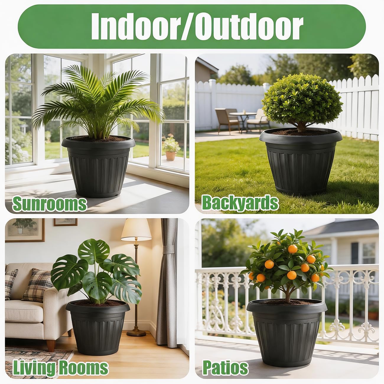 RooTrimmer Plant pots for Outdoor (16 inch)