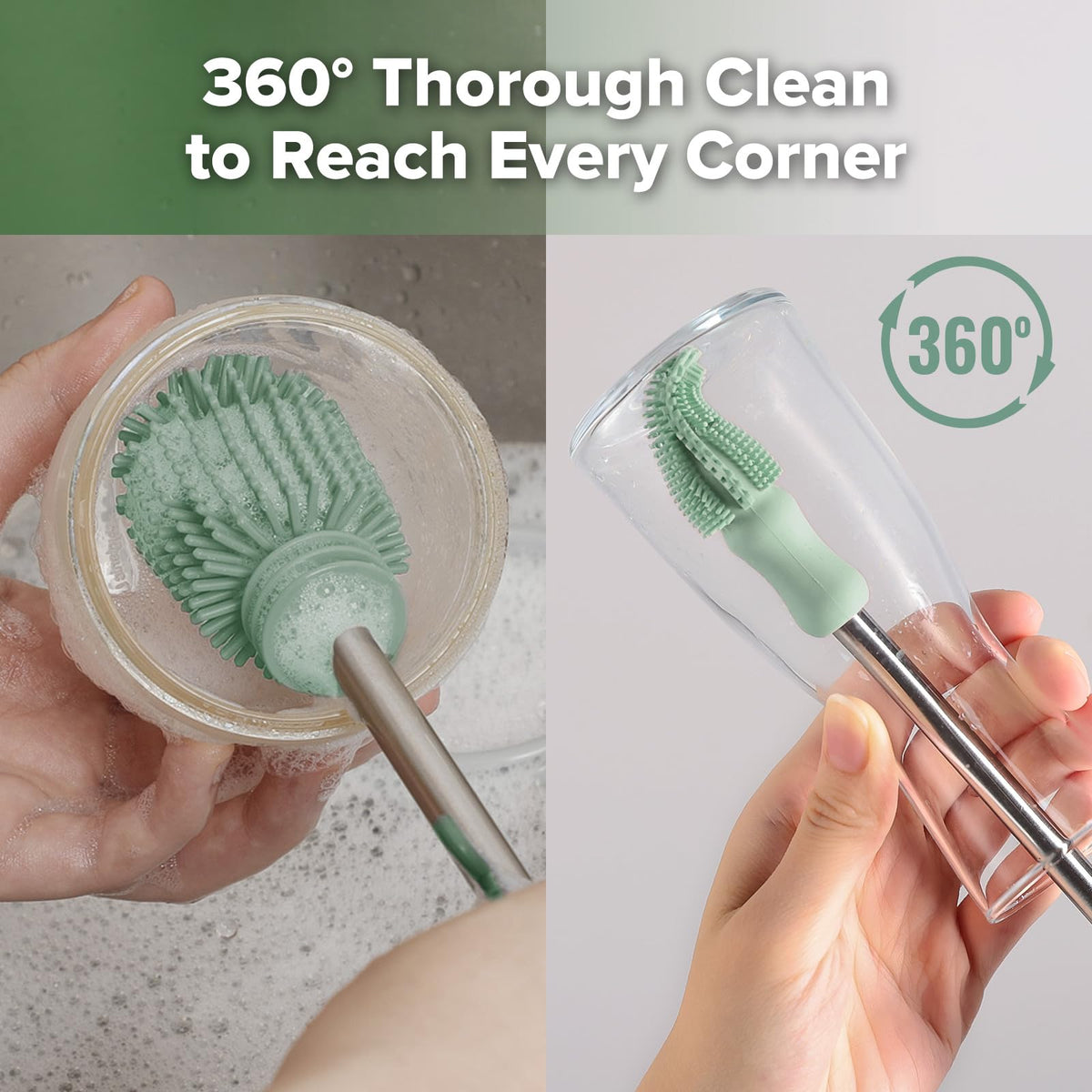 Silicone Cleaning Brush Kit (25.99 Count)