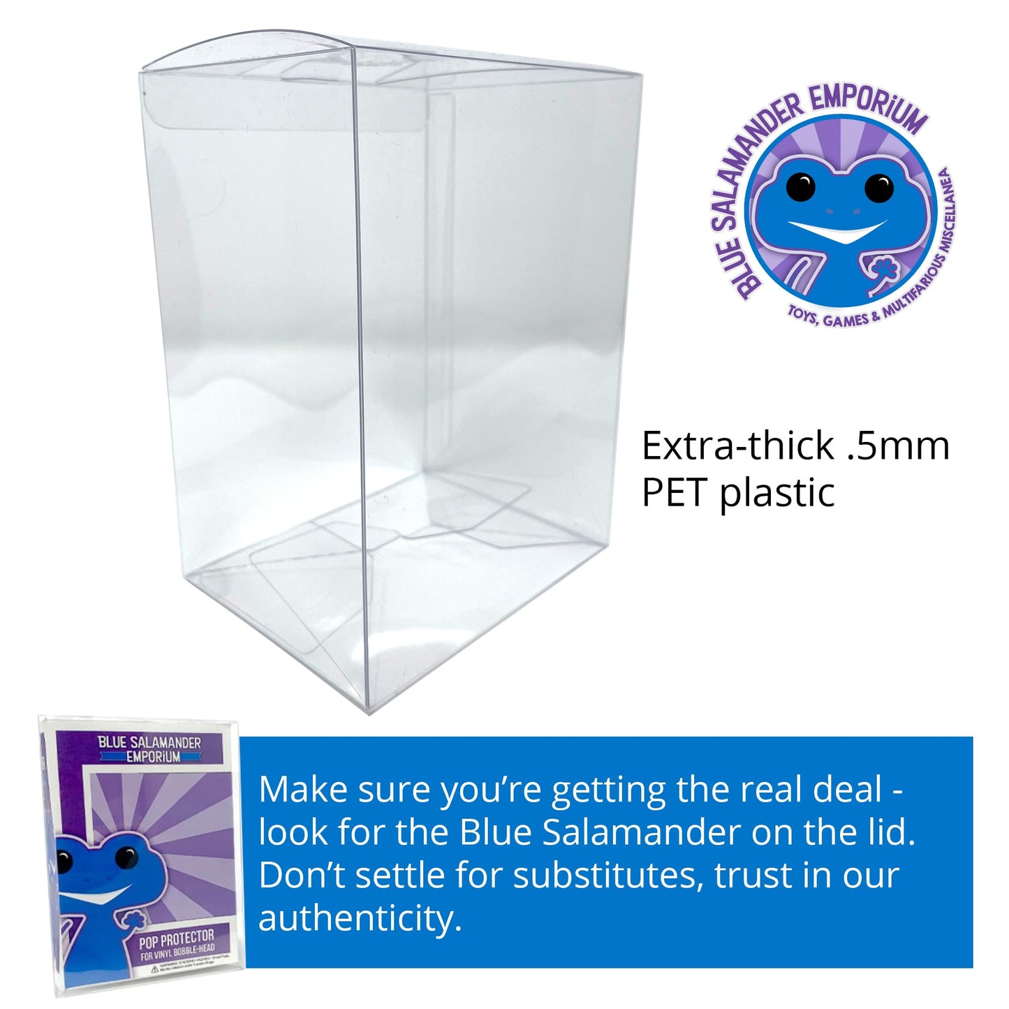 Blue Salamander Emporium Protective Case Bundle – Includes Rudolph (Flying) #1568 Vinyl Figure, Collectible Gift Idea