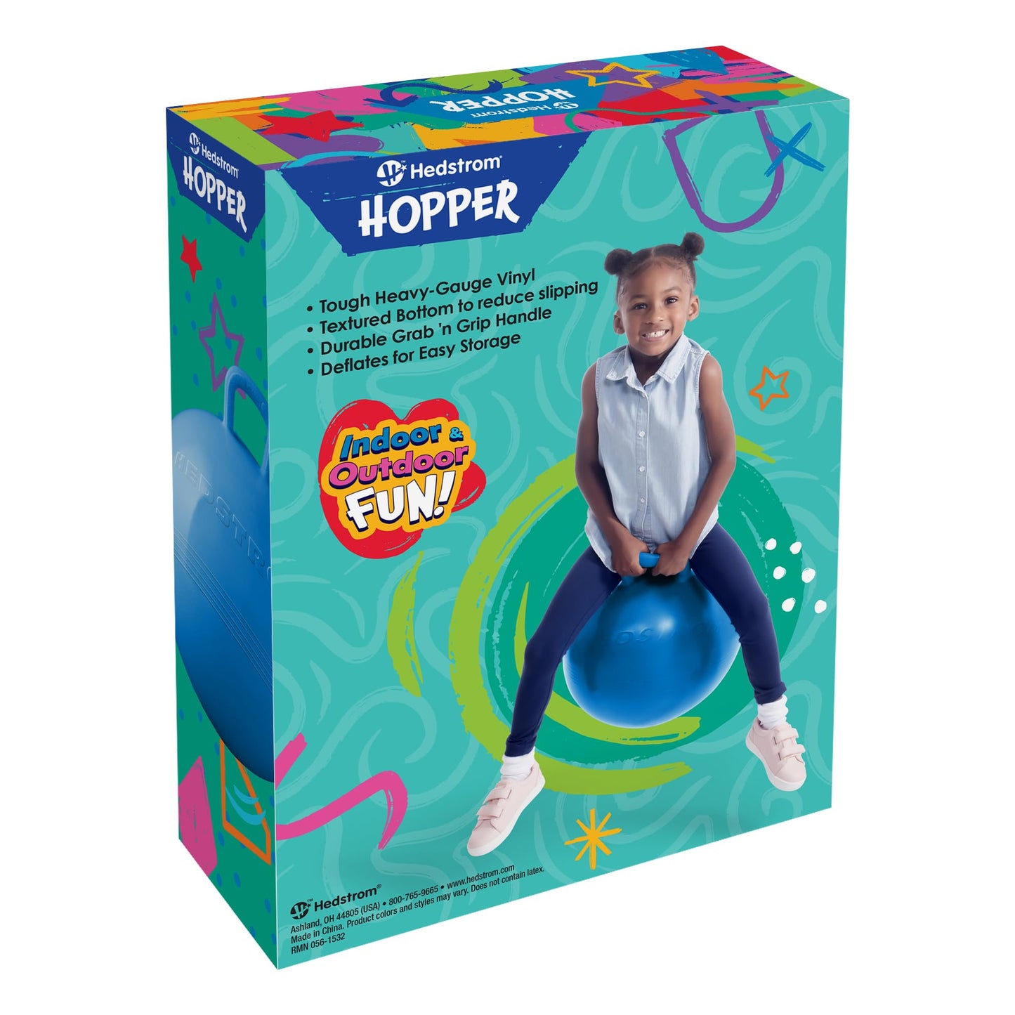 Hedstrom Blue 15" Hopper Ball