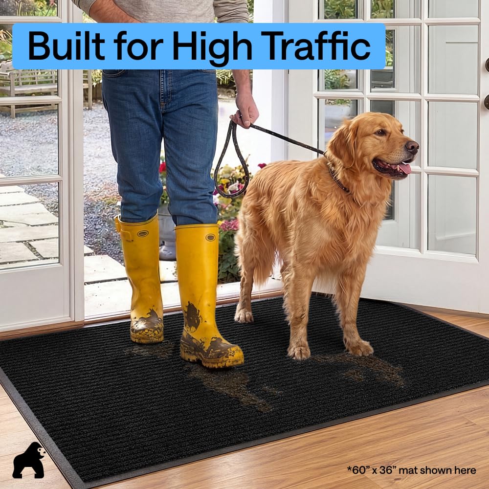 Waterproof Traffic Guard Door Mat (9.8125 Sq Ft)