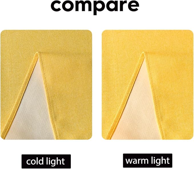 Artoid Mode Yellow Table Runner, Seasonal Summer Fall Washable Kitchen Dining Table Decoration for Home Party Decor 13x36 Inch