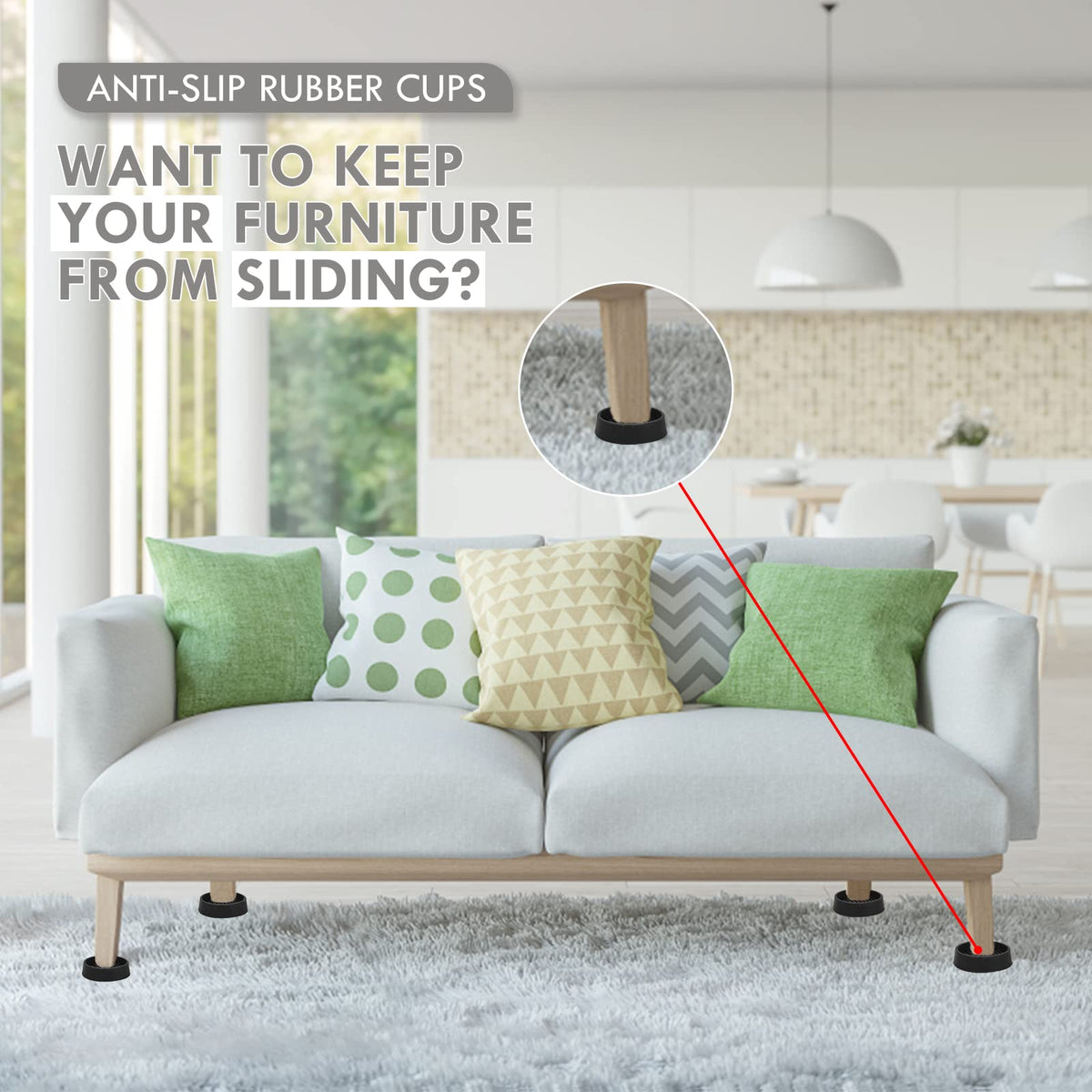 Furniture Coasters (8 Count)