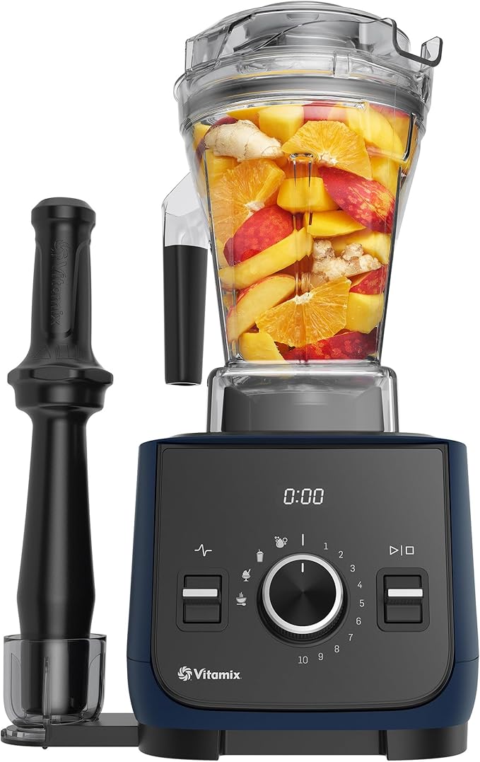 Vitamix Ascent X2 Blender with Three Blending Programs, Self-Cleaning Program, Professional-Grade Blender for Smoothies, Soups and More, Stainless-Steel Blades, 48 Oz Container, Midnight Blue