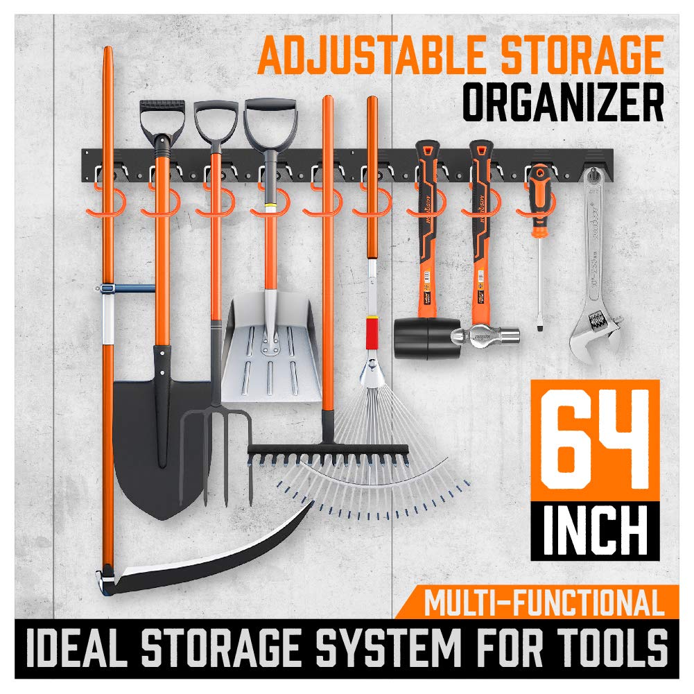 64 Inch Adjustable Storage System