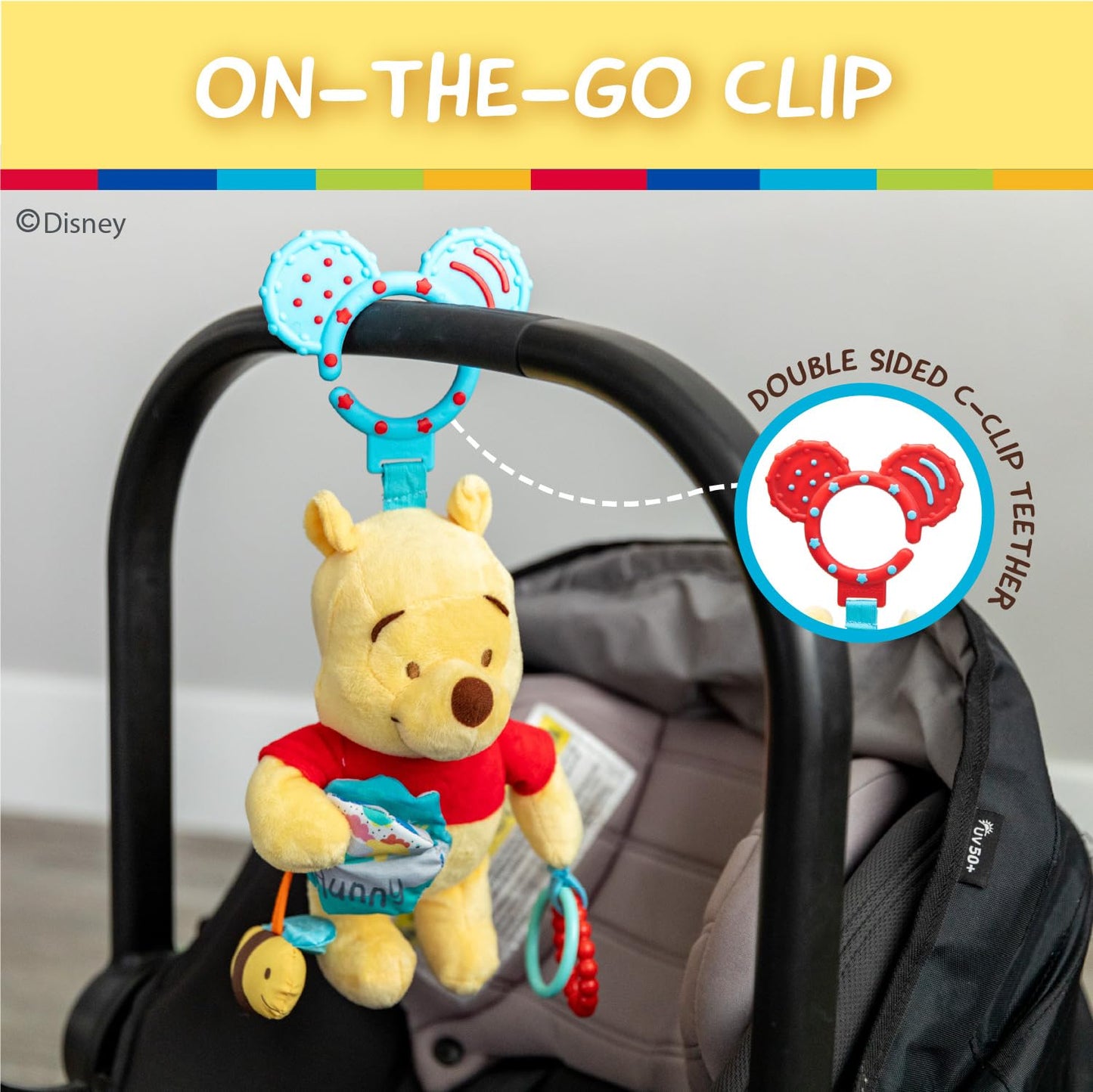 Disney Baby Winnie the Pooh On The Go Activity Toy