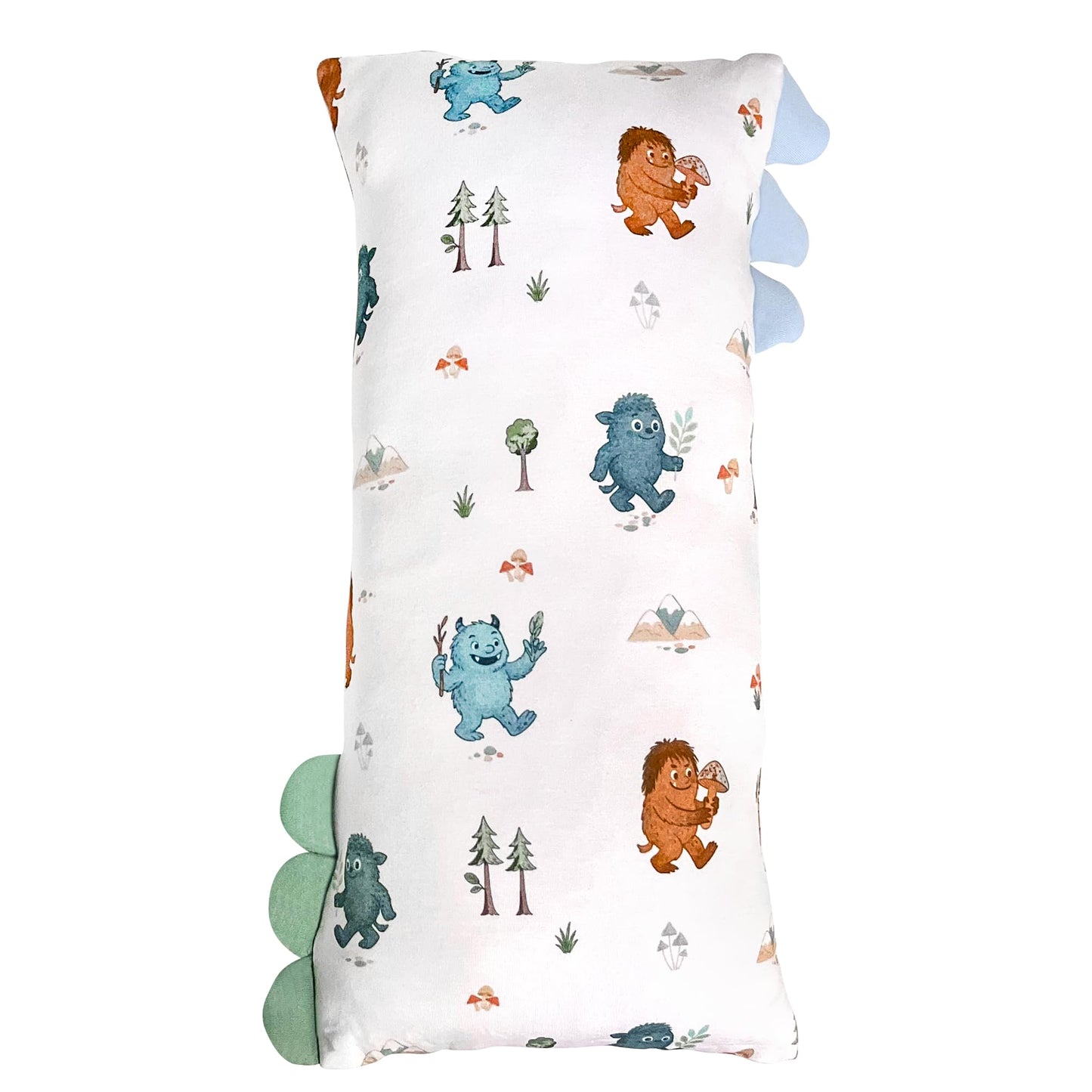 Theo's Lovey Pillow - Cloud-Soft Bamboo Lovey for Babies (0m+), Self-Soothing, Huggable Comfort Toy Pillow, Washable and Travel-Ready - Into The Mountain (Small)